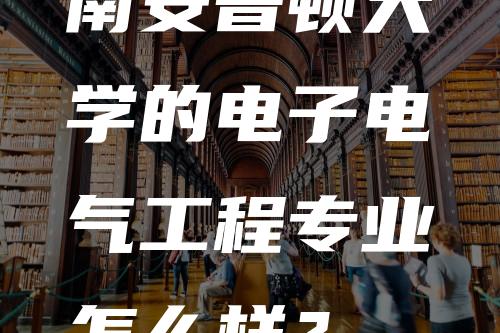 南安普顿大学的电子电气工程专业怎么样？