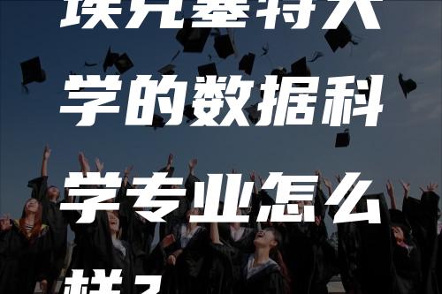 埃克塞特大学的数据科学专业怎么样？