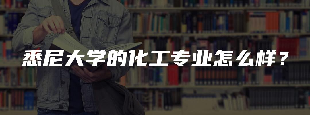 悉尼大学的化工专业怎么样？