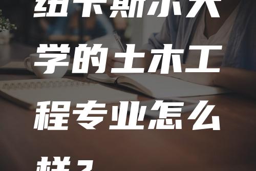 纽卡斯尔大学的土木工程专业怎么样？