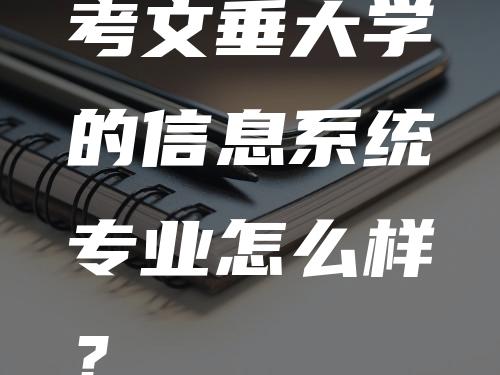 考文垂大学的信息系统专业怎么样？