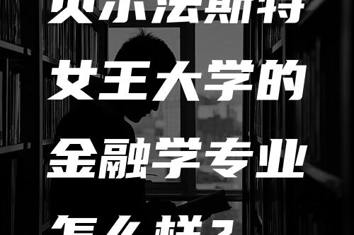 贝尔法斯特女王大学的金融学专业怎么样？