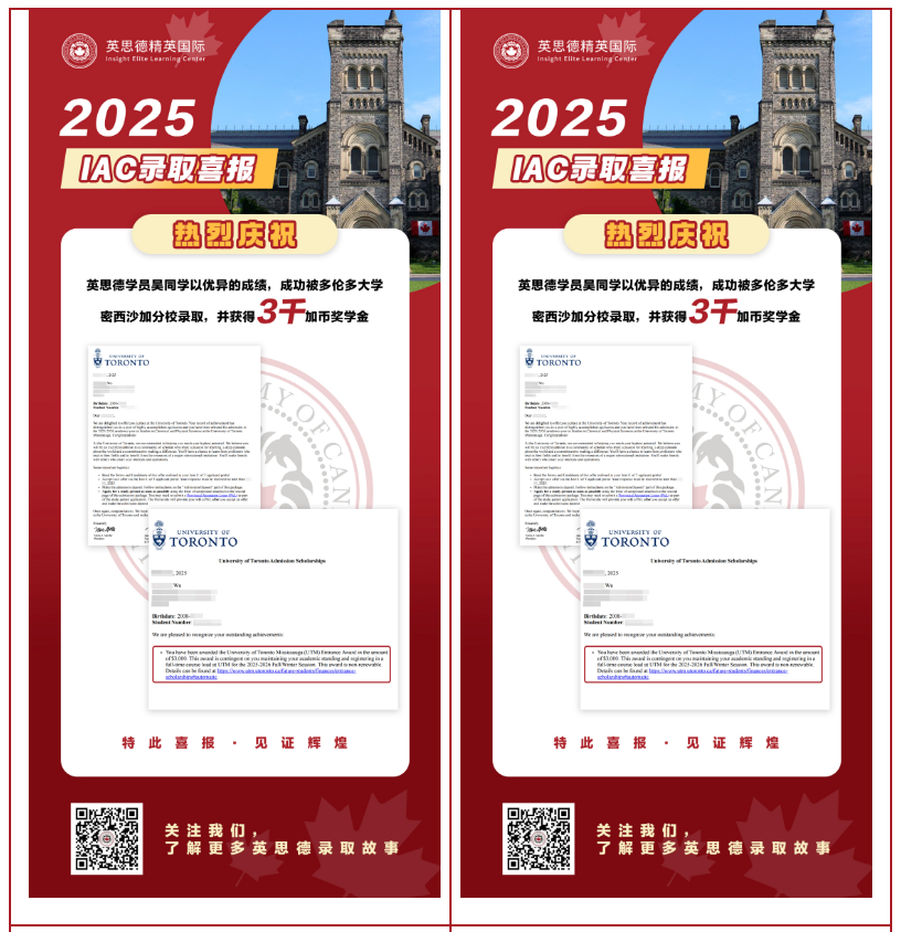 【最新录取】新增QS TOP50院校offer＋名校奖学金！插图5